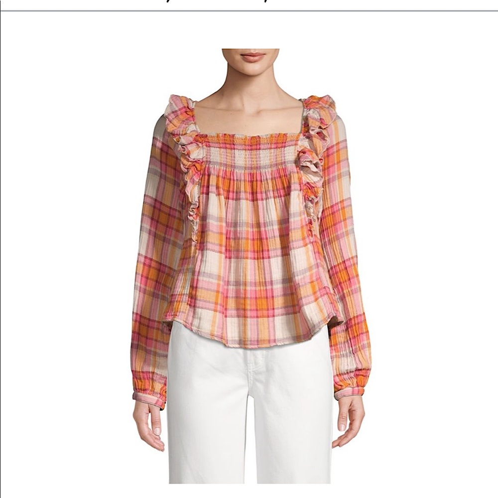 Free People NEW Tea Combo Boho Top